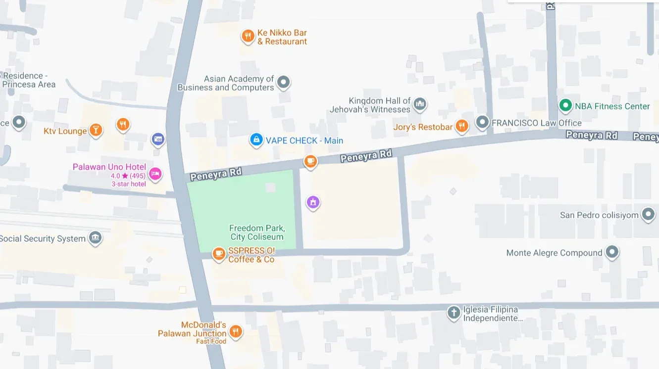 Location map preview